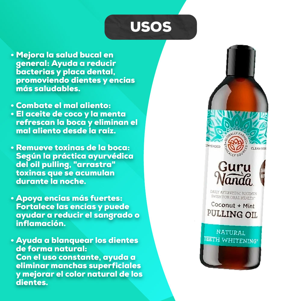 BLANQUEADOR DENTAL DETOX - GURUNANDA