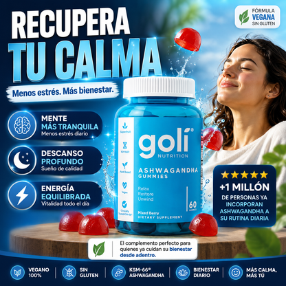 GOMAS GOLI NUTRITION CON ASHWAGANDHA